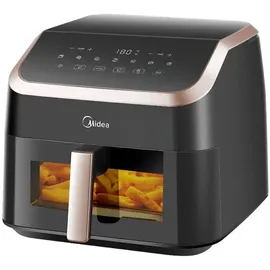 Midea Heißluftfritteuse MF-CY85K schwarz/roségold