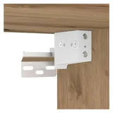 vidaXL Waschbeckenunterschrank Artisan-Eiche 38,5 x 41 x 48 cm