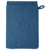 CAWÖ Life Style Uni 7007 Waschhandschuh 16 x 22 cm nachtblau