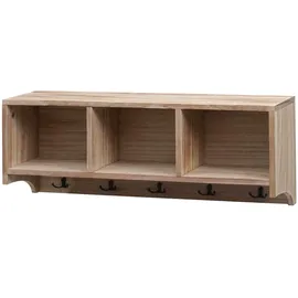 MCW Wandgarderobe K49 Braun