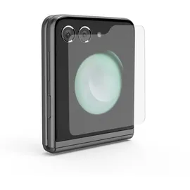 Hama Schutzglas Clear Protect Klare Bildschirmschutzfolie Glas 9H für Samsung Galaxy Z Flip6 Schlagfest, Schlagfest, Kratzresistent 222775