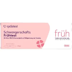 CYCLOTEST Schwangerschafts-Frühtest 10 mlU/ml Urin 1 St Test