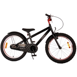 TPFSports Spider-Man Kinderfahrrad - Jungen - 20 Zoll - Rücktritt + Handbremse - Mattschwarz