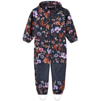 NAME IT Mädchen Nmfalfa08 Suit Autumn Flower Fo Noos Regenjacken m ntel f r dchen, Dark Sapphire, 104