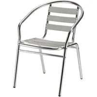 DEMA - Design Gartenstuhl Stapelstuhl Bistrostuhl Alu stapelbar bequem