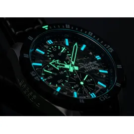 Vostok Europe Uhr 6S10-320E693 schwarz - Ceres Asteroid / 6S10-320E693-20ATM Körperpflege und Gesundheit