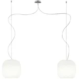Casablanca Murea 2-flg. 150 cm rund weiß