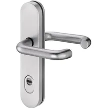 Edi Schutzgarnitur Logo 8755/9203 Alu.F1 grau/weiß