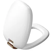Vitra Plural WC-Sitz 126-401-029 36,4x47,6x5cm, mit Absenkautomatik, Schnellverschluss, edelweiß/kupfer