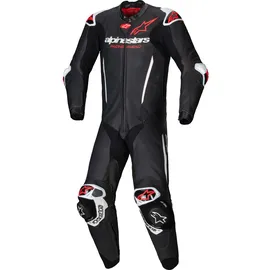 Alpinestars GP-R7 Lederkombi - Schwarz/Weiß/Neon-Rot - 50