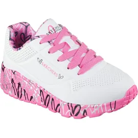 SKECHERS Uno Lite Lovely Luv Kinder Weiß 37