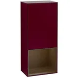 Villeroy & Boch Villeroy und Boch Finion Seitenschrank G550GNHB 41,8cm, rechts, Emotion, Regal unten Walnut veneer, Peony Matt