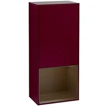 Villeroy & Boch Villeroy und Boch Finion Seitenschrank G550GNHB 41,8cm, rechts, Emotion, Regal unten Walnut veneer, Peony Matt