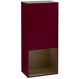 Villeroy & Boch Villeroy und Boch Finion Seitenschrank G550GNHB 41,8cm, rechts, Emotion, Regal unten Walnut veneer, Peony Matt