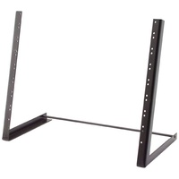 Stagg 13278 Abgeschrägtes 48,3 cm (19 Zoll) 8 HE Rack Desktop-Stativ für Audio-Apparatur