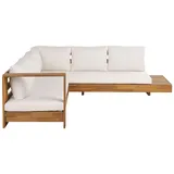 Beliani Marettimo Set 5-tlg. Cremeweiß