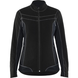 Blakläder Damen Microfleece Jacke 4924 1010 in div. Farben - schwarz - L