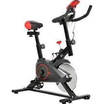 Homcom Fitnessfahrrad schwarz/rot