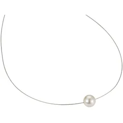 Adriana Halsreif »La mia perla, PR7-59«, mit Süßwasserzuchtperle Adriana Silber-925-weiß