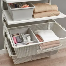 IKEA Fach für Schreibutensilien 35 x 24 x 14 cm 1-tlg. hellgrau