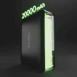 SBS TEBB20000HDPD65K, 20 mAh, Schwarz