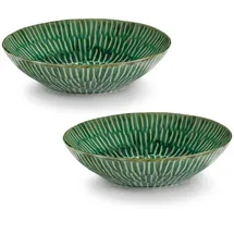 Serax - Verde Lanza Servierschale, M, grün (2er-Set)