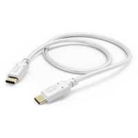 Hama Ladekabel USB-C/USB-C 1.5m Weiß