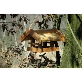 Luxus-Vogelhaus Solides Eiche-Vogelfutterhaus Basis