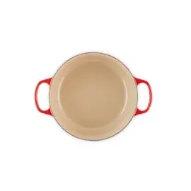 Le Creuset Signature Bräter 26 cm rund kirschrot