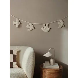 Ferm Living Swif Bird Girlande, gebrochenes Weiß