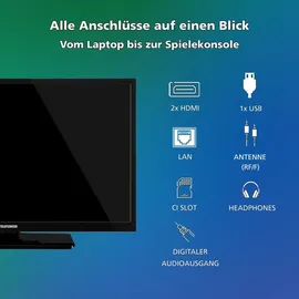 Telefunken XH24VP550M 24" LED HD-Ready Smart TV