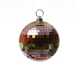 Spiegelkugel 15cm pastellfarben Discokugel Mirrorball Party Disko Deko