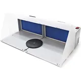 Wiltec Doppel Absauganlage 6m3/min 52dB Absaugung Farbe Farbnebel erweiterbar,