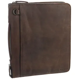 GREENLAND Nature Montenegro Schreibmappe Leder 34 cm natur