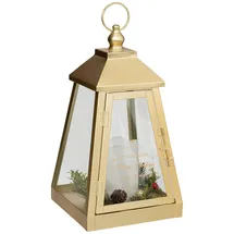 Atmosphera Laterne 32 x 17 cm Metall Gold