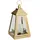 Atmosphera Laterne 32 x 17 cm Metall Gold