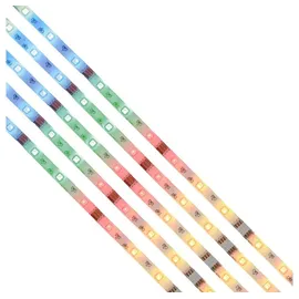 NÄVE Stripe Lichterkette Kunststoff 100 cm multicolor