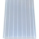 Gutta PVC Hohlkammerpaneele 1,6 cm Transparent 200 x 20 cm