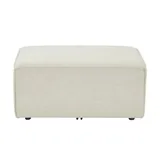 Sofa.de Hocker Trillo 73 x 48 x 96 cm Beige/Grün