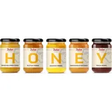 Honig von der Schwarzwälder Genussmanufaktur Faller, Geschenkset HONEY 5 x 380 Gramm