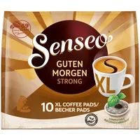 SENSEO KAFFEEPADS Guten Morgen Strong XL, Stark & Intensiv, 10 Kaffee PADS 125 g