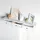 Songmics Wandregal 80 x 15 x 10 cm Weiß