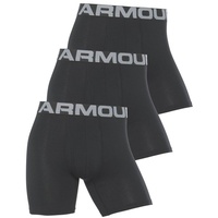 Under Armour Under Armour® Boxershorts »CHARGED COTTON 6 in 1 PACK«, (Packung, 3 St., 3er-Pack), schwarz