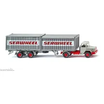 Wiking Magirus Deutz Containersattelzug Seawheel 052402 H0