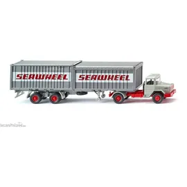 Wiking Magirus Deutz Containersattelzug Seawheel 052402 H0