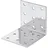 GAH Alberts Lochplattenwinkel 60 x 60 x 60 mm