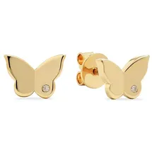 Guido Maria Kretschmer Ohrstecker 89037981 gold/weiß Silber