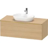 Duravit Waschtischunterschrank wandhängend „D-Neo“ 120 × 45,9 × 55 cm in Eiche Natur
