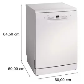 Bosch Serie 2 SMS2HTW02E Geschirrspüler (freistehend, 600 mm breit, Weiß)