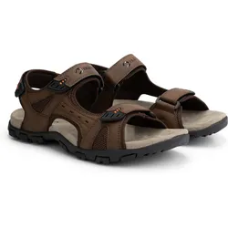 TrekkingSandalen aus PU-Leder - Optimaler Tragekomfort - Herren - Horten Sandal 42